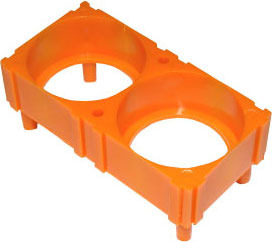 Battery Holder: M Size Unlimited Expandable Battery Holder for LFP38120 Cell (BH2M)
