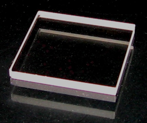 Zero Diffraction Plate for XRD sample: 30 x 30 x 2.5 mm, 2sp, SiO2 Crystal - ZeroSO303025S2